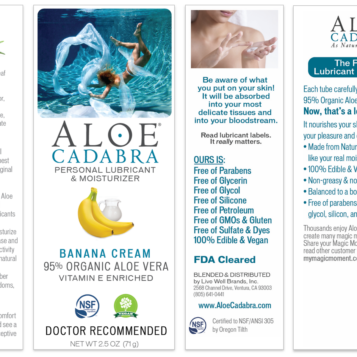 Banana Cream Flavor – Aloe Cadabra