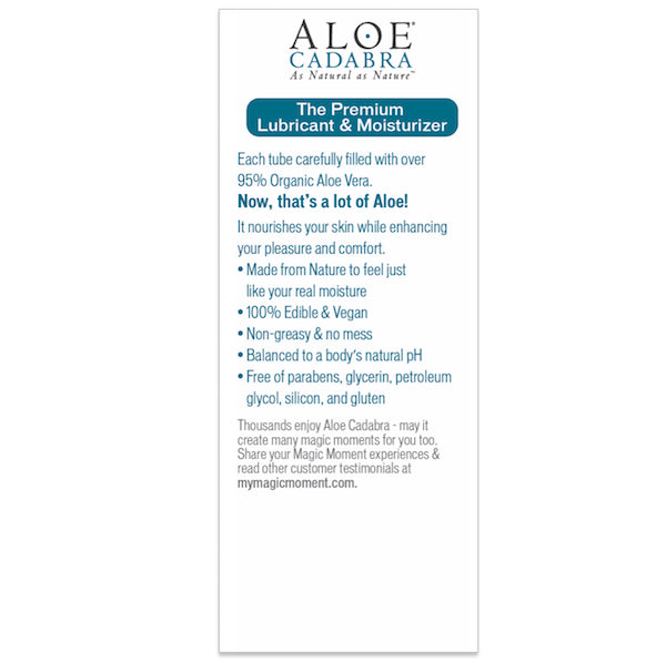 Natural Aloe 2.5oz (Unscented) Aloe Cadabra Natural Aloe 2.5oz (Unscented) Aloe Cadabra