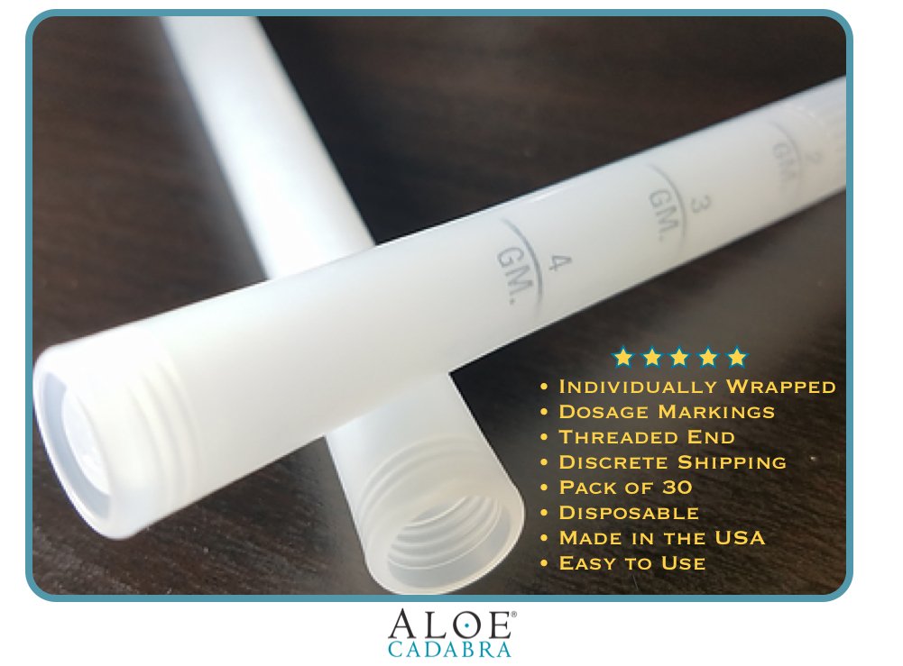 30 Vaginal Applicators (Unfilled)