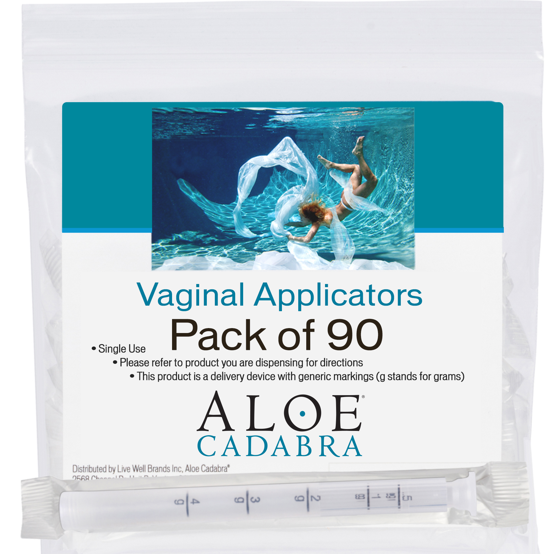90 Vaginal Applicators (Unfilled)