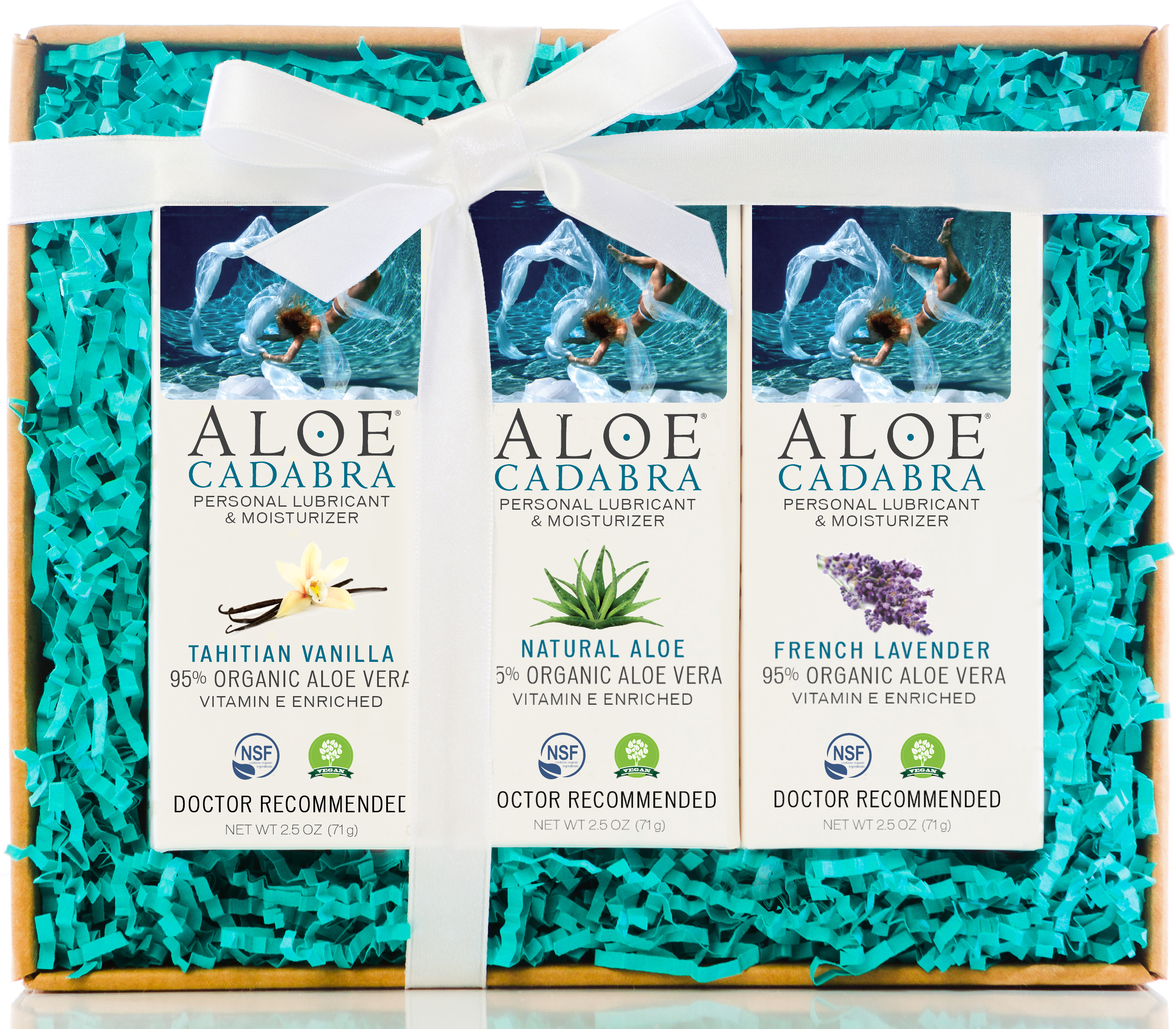 Gift Box (Natural, Tahitian Vanilla & French Lavender)