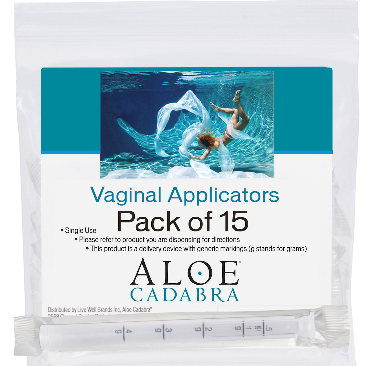 15 Vaginal Applicators(Unfilled)