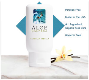 vanilla flavored sex lube