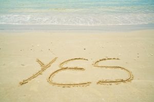 when to say yes 